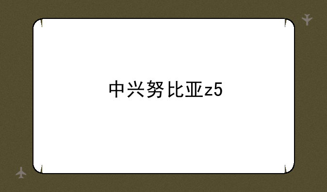 中兴努比亚z5