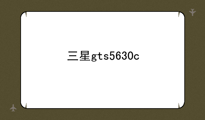 三星gts5630c