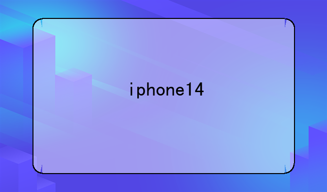iphone14